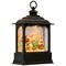 Eldnacele Musical Snow Globe Lantern with Timer, Lighted USB/Battery Operated Swirling Singing Water Glittering Lantern, Snow Globes for Adults and Kids Christmas Decoration- Santa